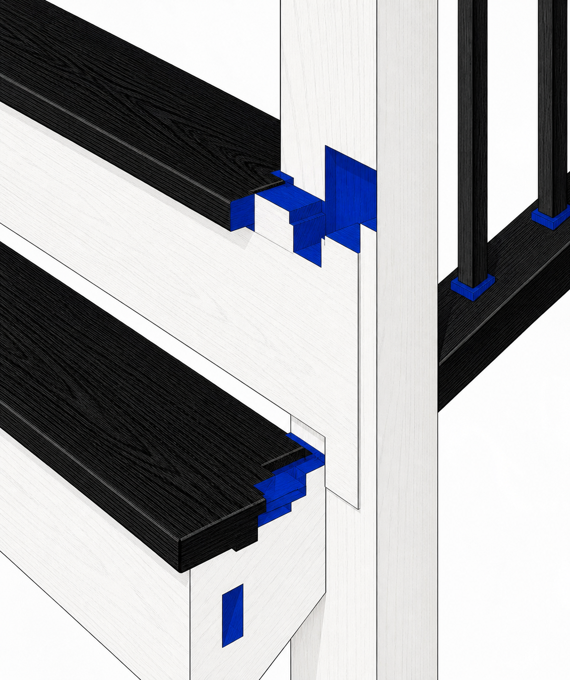 Détail d’escalier